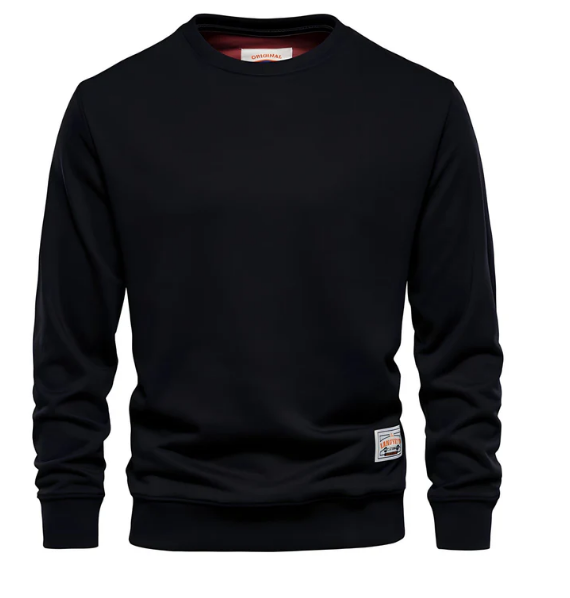 Cozy Winter Crew Neck Sweater for Men