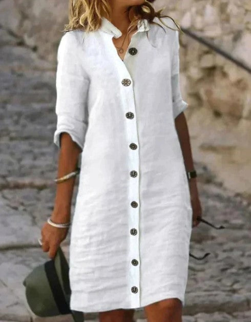 Breathable Casual Long Sundress for Women - VogeLuxe