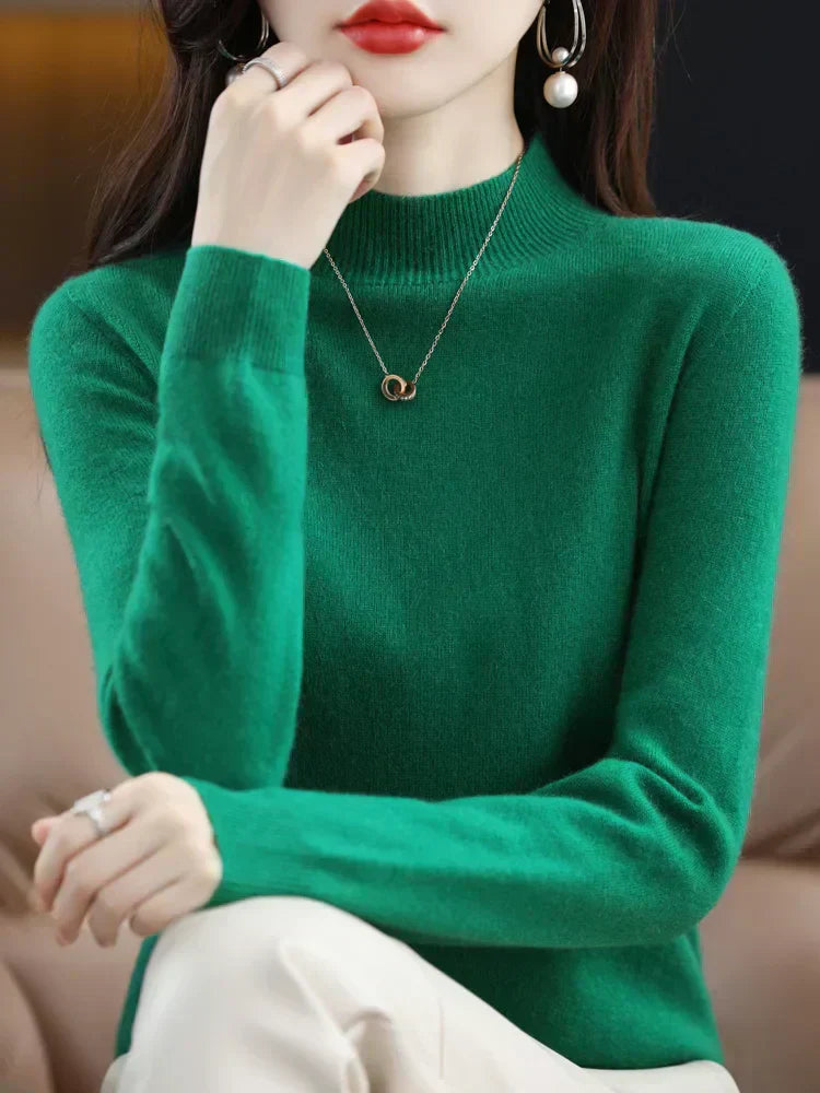 Soft Merino Wool Women's Fit Sweater