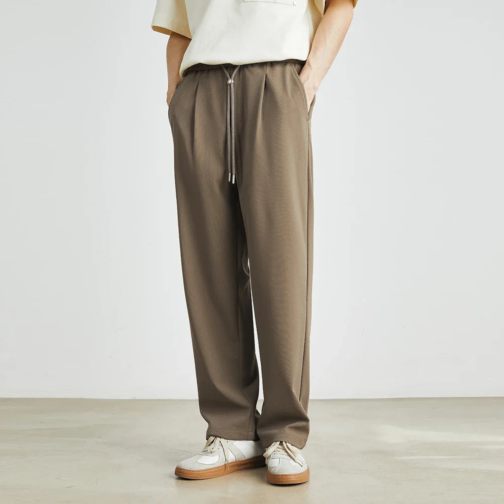 Men's Comfort Fit Elastic Waist Pants