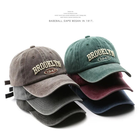 Classic New York Styled Baseball Hat - Adjustable - VogeLuxe