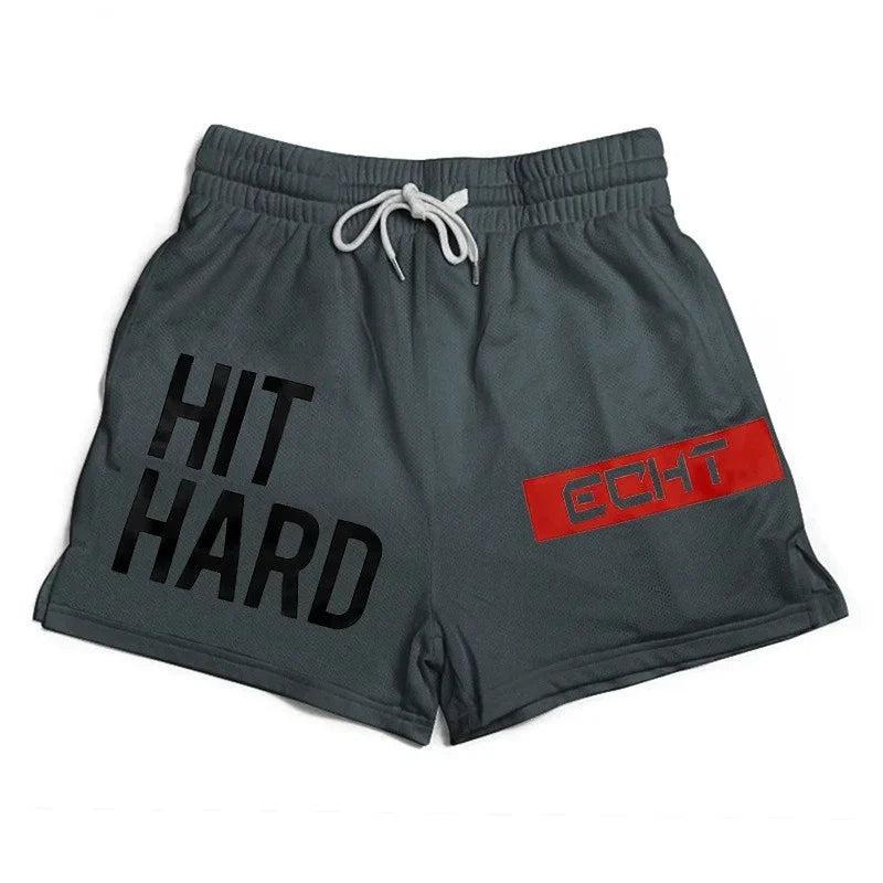 Men's Breathable Athletic Shorts - Lightweight Quick-Dry Workout Wear