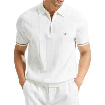 Lightweight Breathable Polo Shirt for Men - VogeLuxe