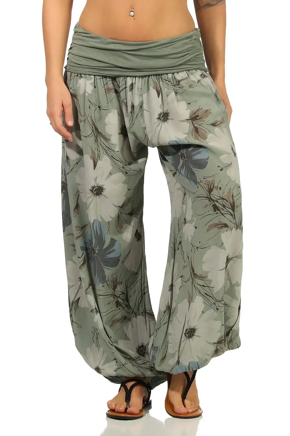 Curvy Fashion Wide Leg Jeans Pants