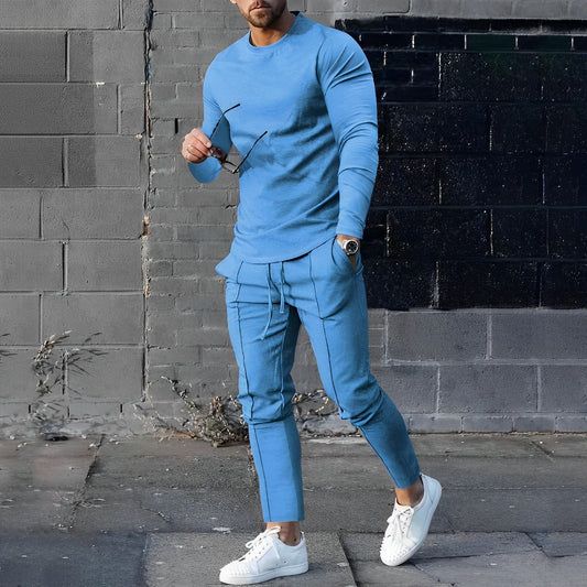 Comfortable 2-Piece Sweat Suit for Men - VogeLuxe