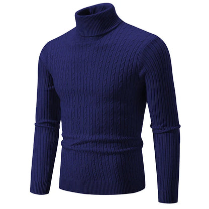 Men's Warm Crew Neck Knit Sweater