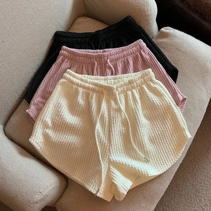 Comfortable Women's Athletic Running Shorts – Breathable Fitness Pants