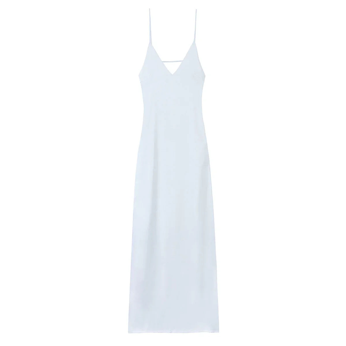 Relaxed Fit V Neck Sundress