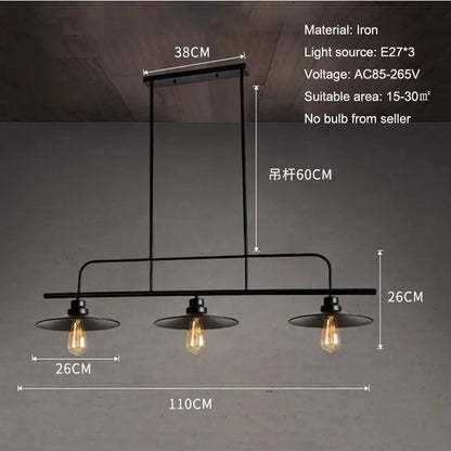 Rustic Industrial Style Ceiling Chandelier