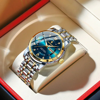 Luxury Crystal Quartz Watch