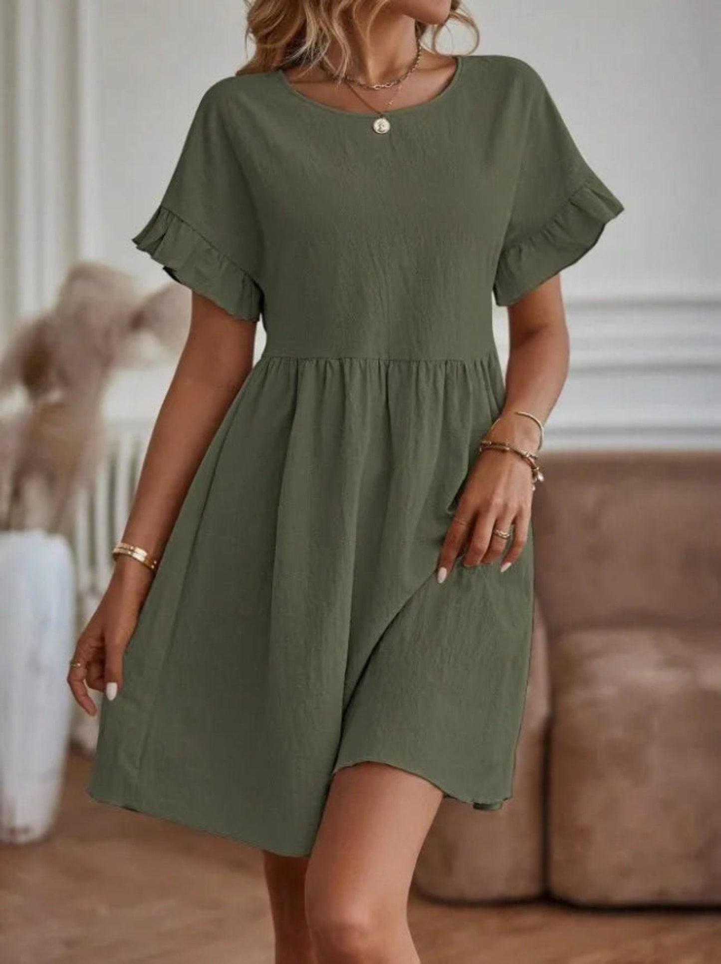 Juniper Short Sundress - Lightweight Summer Dress