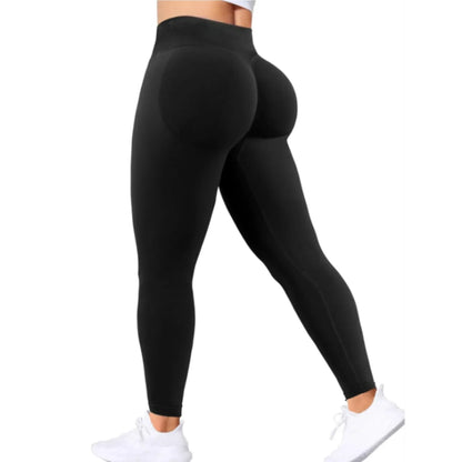 Comfortable High-Waist Yoga Pants – Quick Dry Athletic Fit