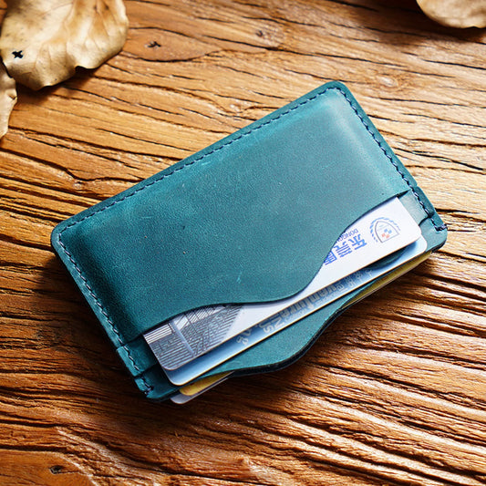 Classic Genuine Leather Fold Wallet - VogeLuxe