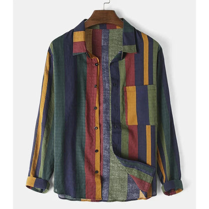 Relaxed Fit Casual Long Sleeve Tee Shirt - BritishElegance