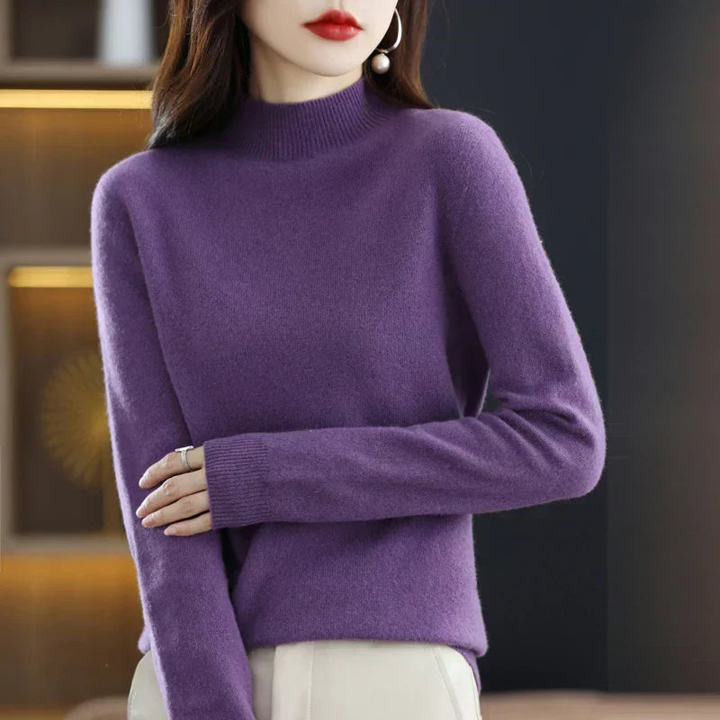 Soft 100% Wool Women's Winter Sweater