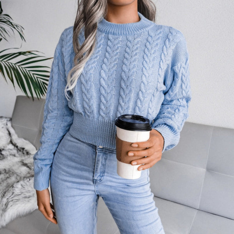 Women's Cozy Animal Print Jumper - VogeLuxe