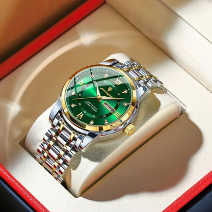 Luxury Crystal Quartz Watch