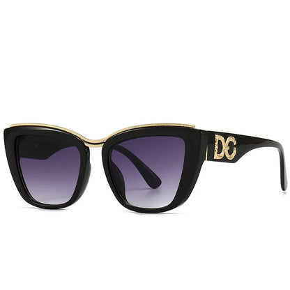 Trendy Ladies Gradient Aviator Shades