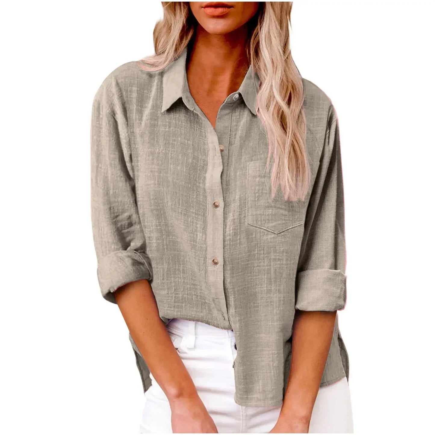 Ladies Classic Cotton Blend Shirt