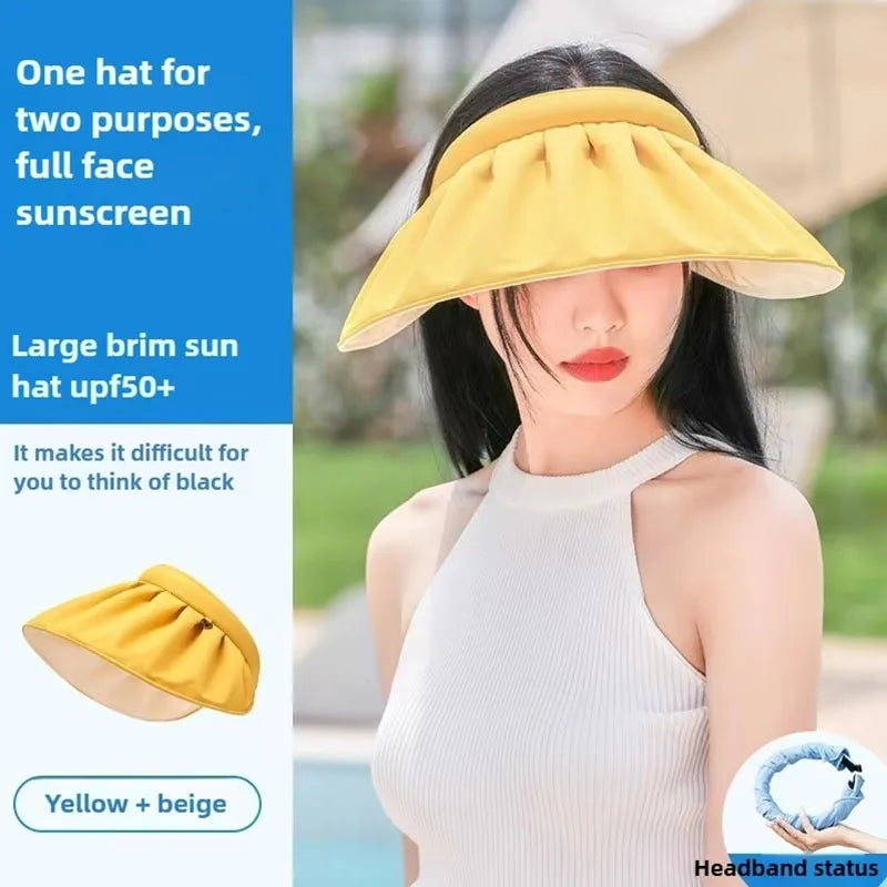 Packable Large Brim Sun Protection Hat