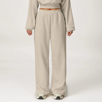 Comfortable Women's Wide Leg Fitness Pants