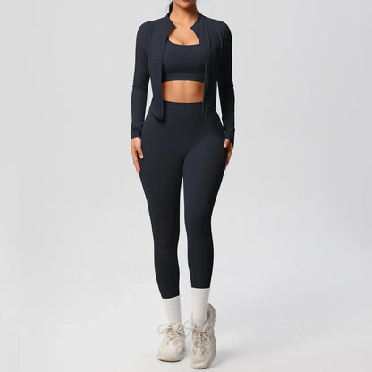 Comfortable 3-Piece Fitness Outfit
