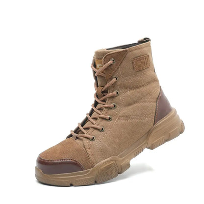 Durable Safety Steel Toe Boots
