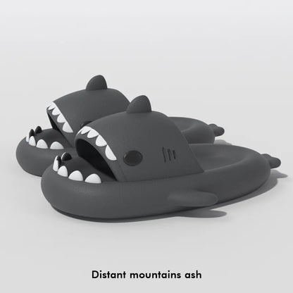 Comfy Shark Flip Flops – Thick Anti Slip Footbed