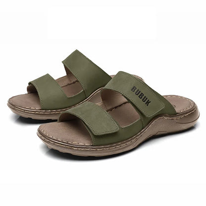 Real Leather Anti-Slip Outdoor Slides