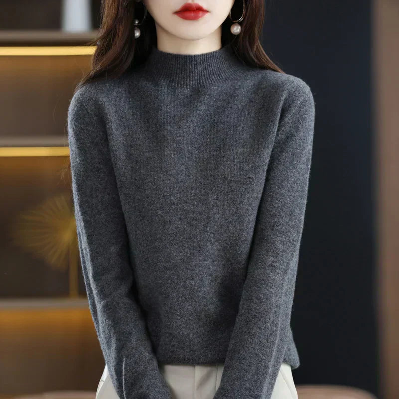 Soft 100% Wool Women's Winter Sweater