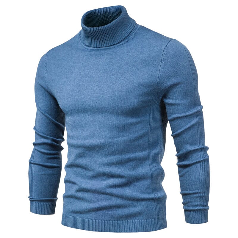 Soft Mens Winter Crew Neck Pullover Sweater - VogeLuxe