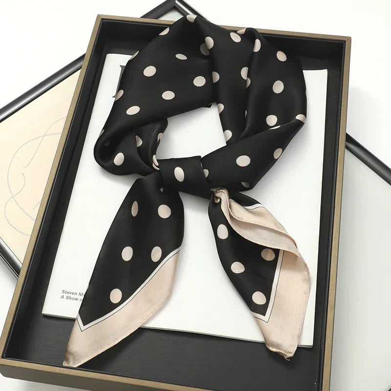 Soft Plaid Scarf for Women Hair and Neck Wear
