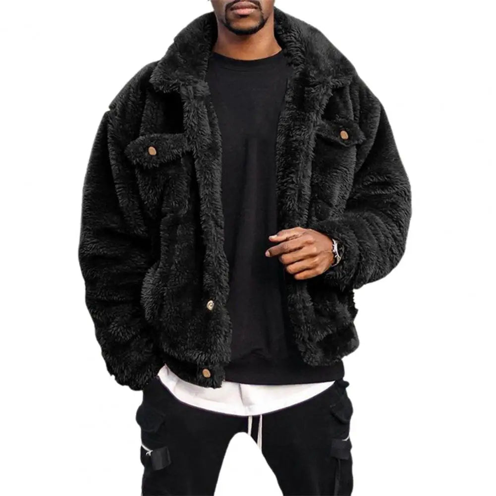 Men's Premium Faux Fur Parka - Warm Winter Coat