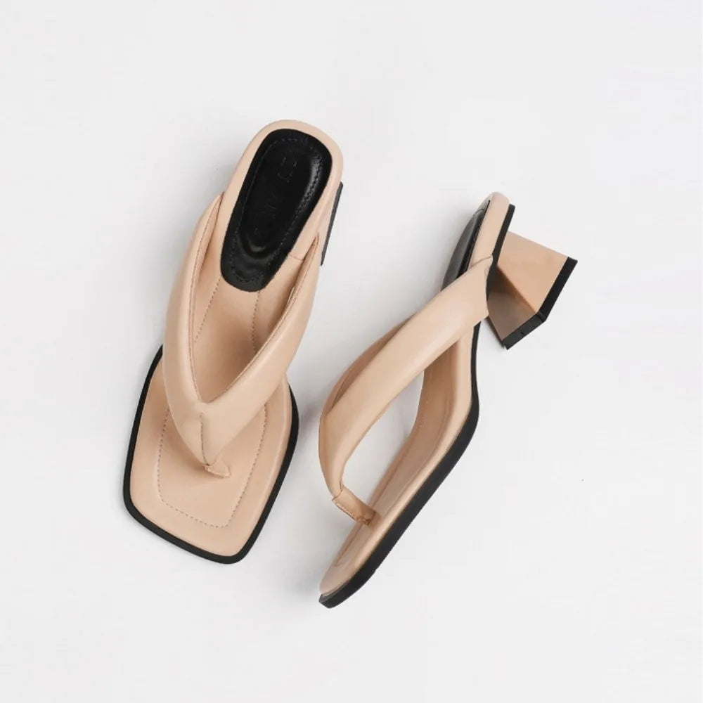 Stylish Block Heel Summer Sandals