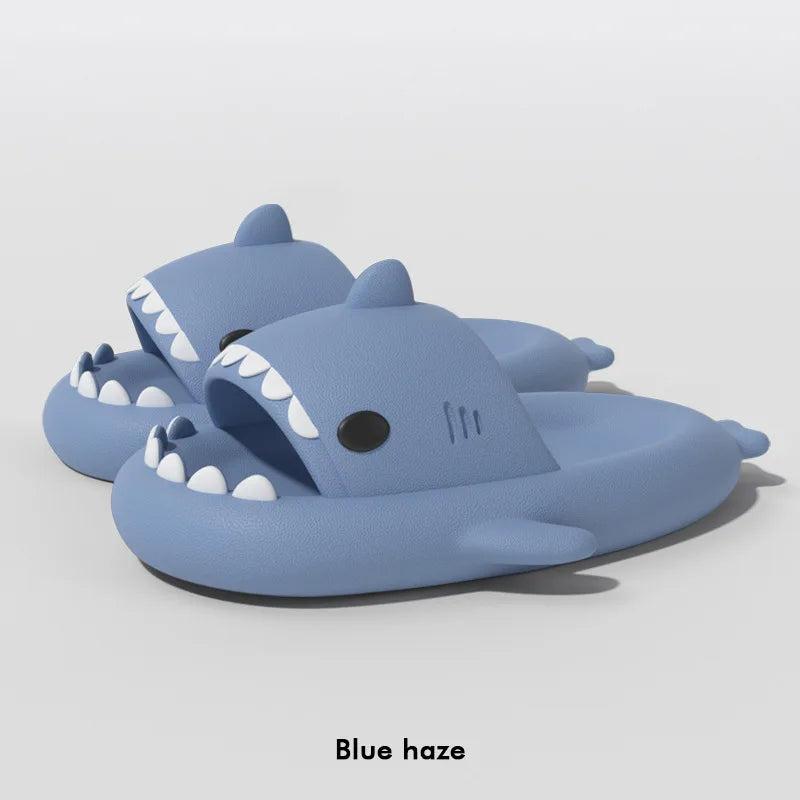 Comfy Shark Flip Flops – Thick Anti Slip Footbed