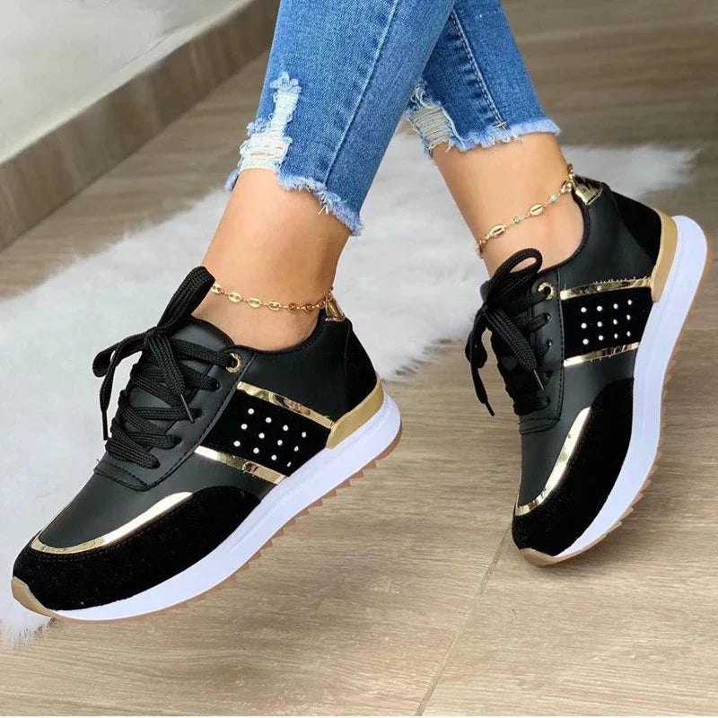 Comfortable Ladies Sports Sneakers - VogeLuxe