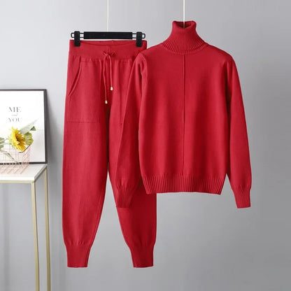 Ladies Cozy 2 Piece Sweater Outfit