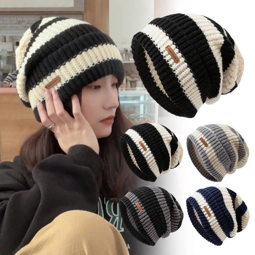 Warm Double Layer Fuzzy Winter Hat - VogeLuxe
