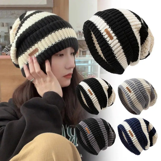 Warm Double Layer Fuzzy Winter Hat - VogeLuxe