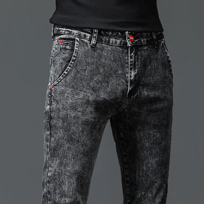 Men's Slim Fit Dark Wash Jeans
