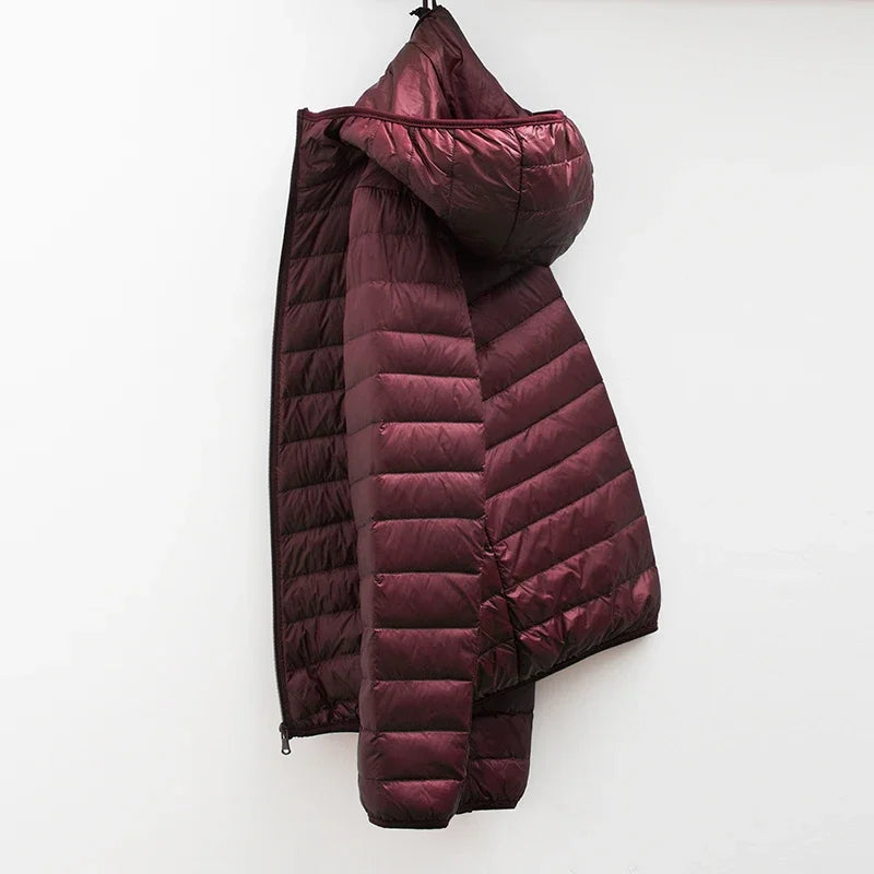 Warm Men's Waterproof Down Filled Parka Coat