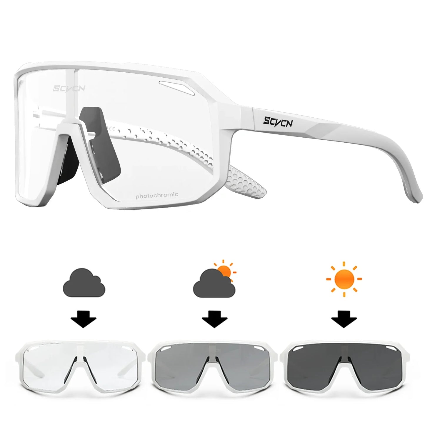Sporty Polarized Bike Glasses