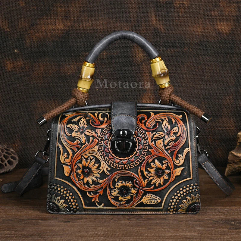 Classic Faux Leather Crossbody Bag for Women