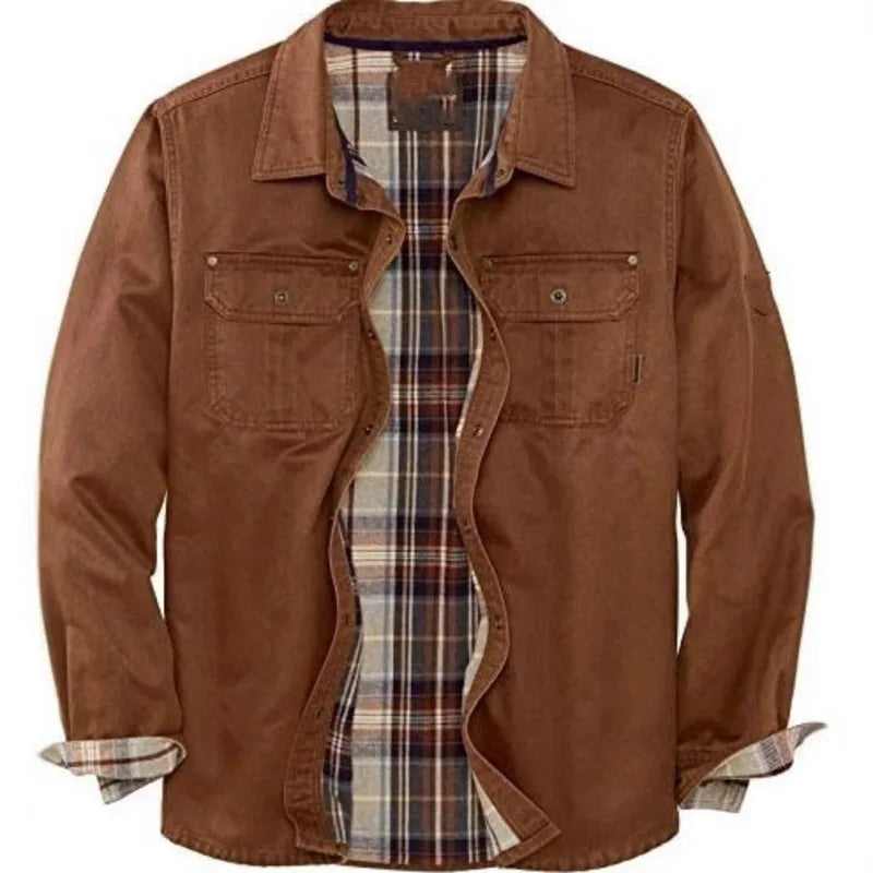Tough Biker Leather Motorcycle Jacket For Men