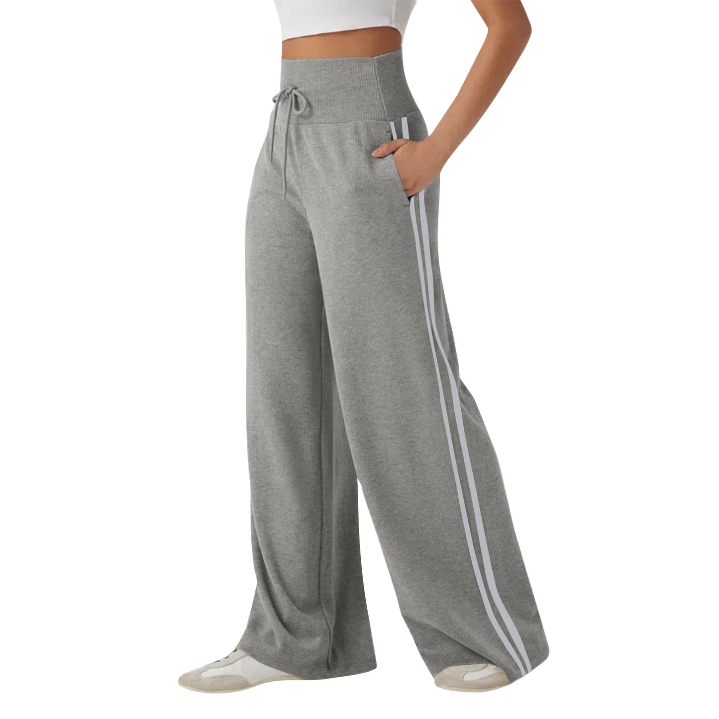 Ladies Comfortable Loose Fit Athletic Pants