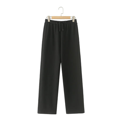 Comfy Women's Hoodie and Straight Leg Pants Set