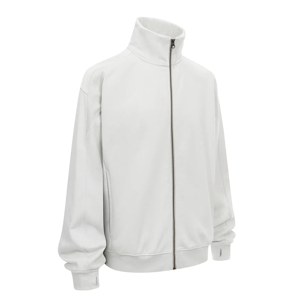 Thick Warm Zip Up Hooded Sweatshirt