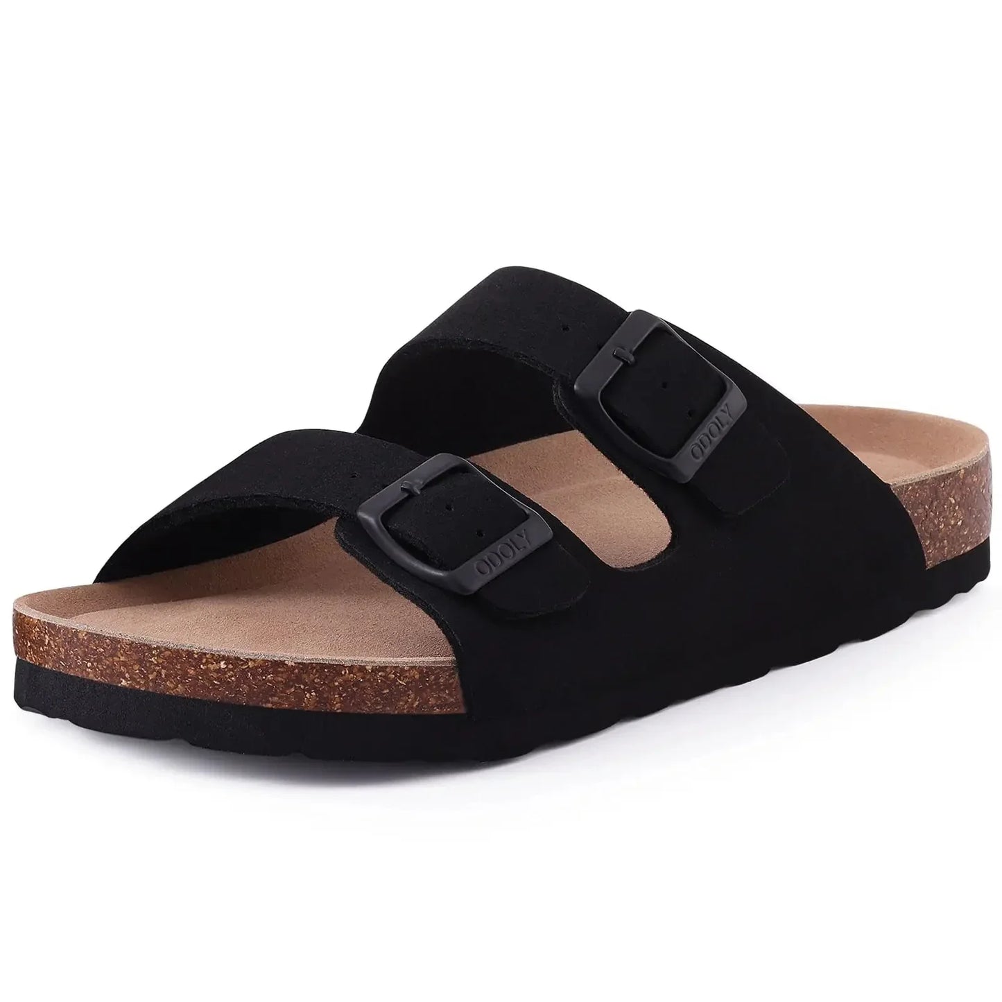Soft Leather Clogs with Cushioned Insoles for Daily Wear