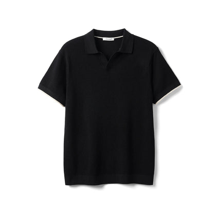 Comfortable Fit Short Sleeve Polo Shirt for Men