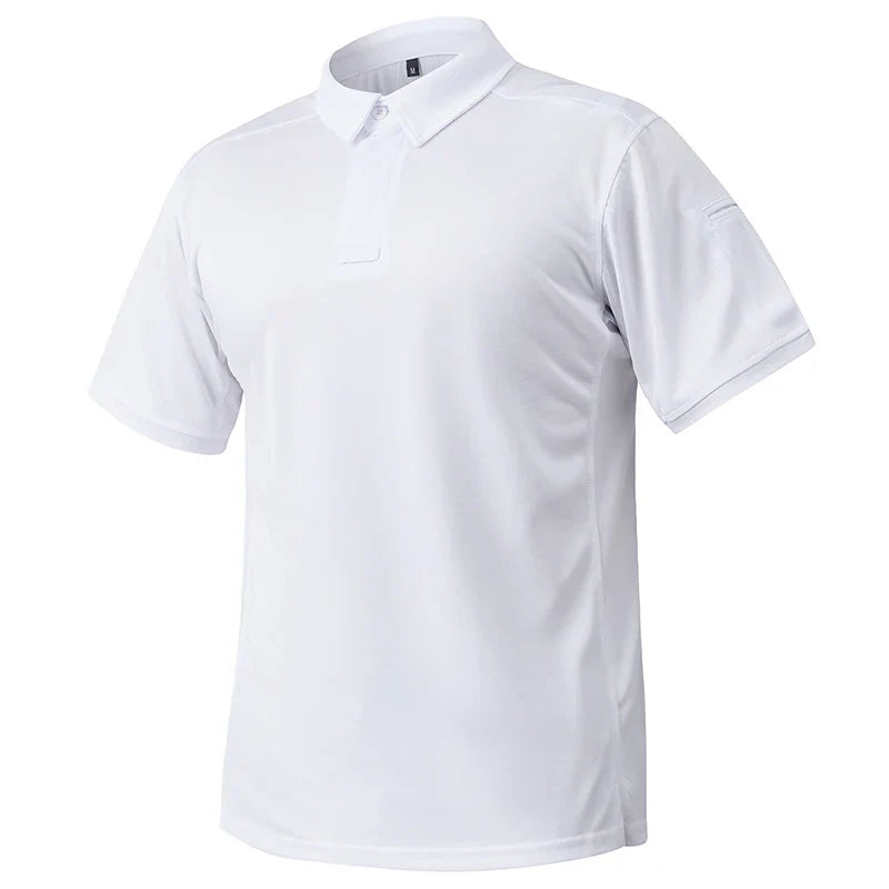 Men's Breathable Athletic Polo Shirt